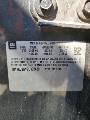 2016 CHEVROLET MALIBU LIM - 1G11A5SA1GU132409