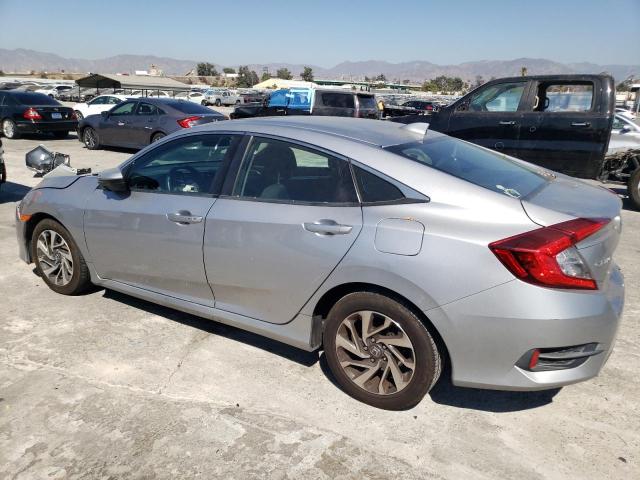 HONDA CIVIC EX 2018 silver  gas 2HGFC2F71JH534916 photo #3