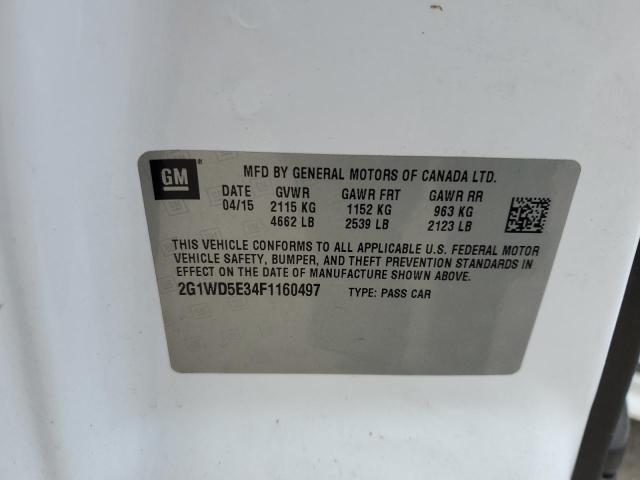 2015 CHEVROLET IMPALA LIM 2G1WD5E34F1160497