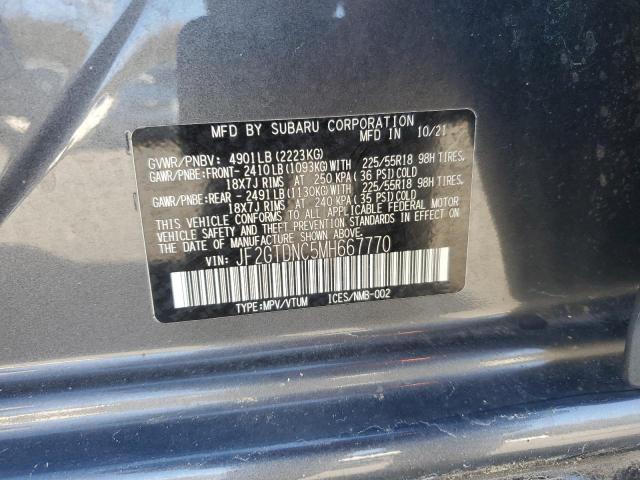 2021 SUBARU CROSSTREK - JF2GTDNC5MH667770