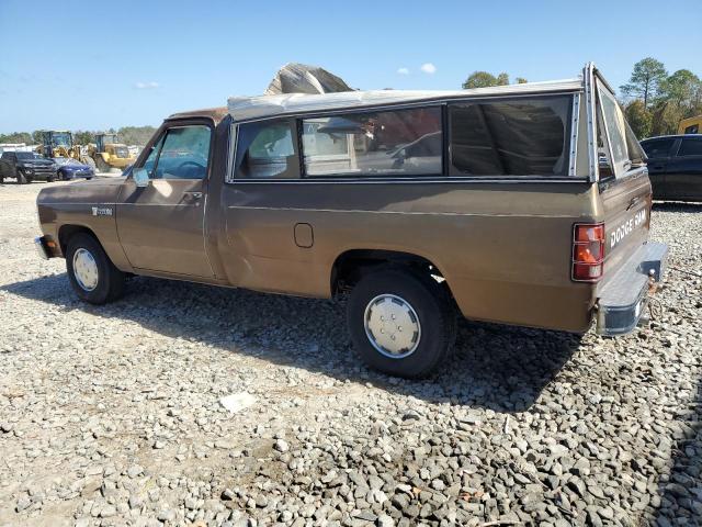 DODGE D-SERIES D 1987 brown  gas 1B7FD14T1HS325863 photo #3