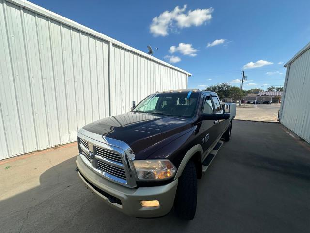 DODGE RAM 3500 L 2012 burgundy crew pic diesel 3C63D3KL1CG130841 photo #3