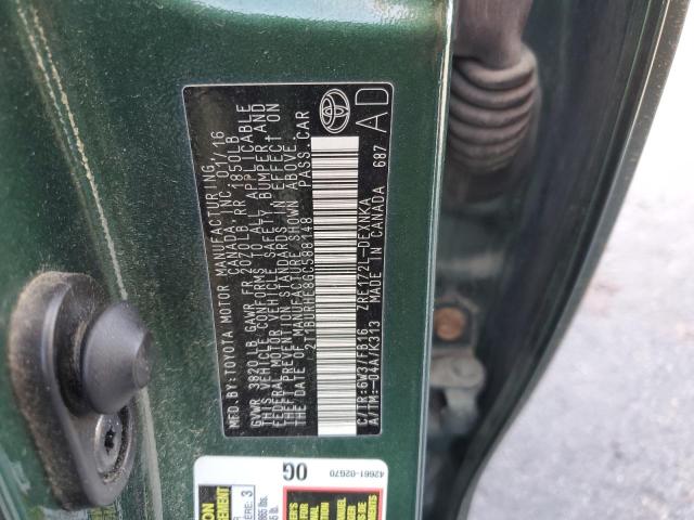 2016 TOYOTA COROLLA L - 2T1BURHE8GC588148
