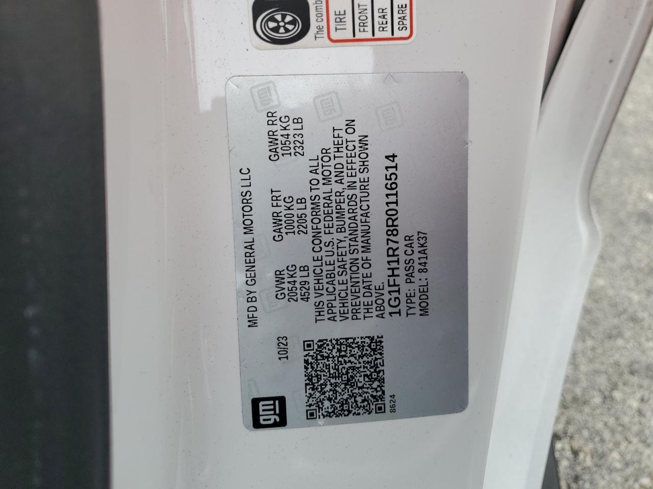 Lot #2981435616 2024 CHEVROLET CAMARO SS