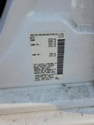 2021 NISSAN ALTIMA SV - 1N4BL4DW6MN422505