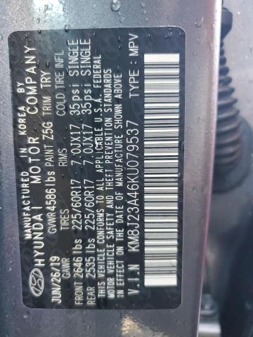 2019 HYUNDAI TUCSON SE - KM8J23A46KU079537