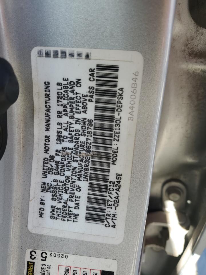 Lot #2979658584 2006 TOYOTA COROLLA CE