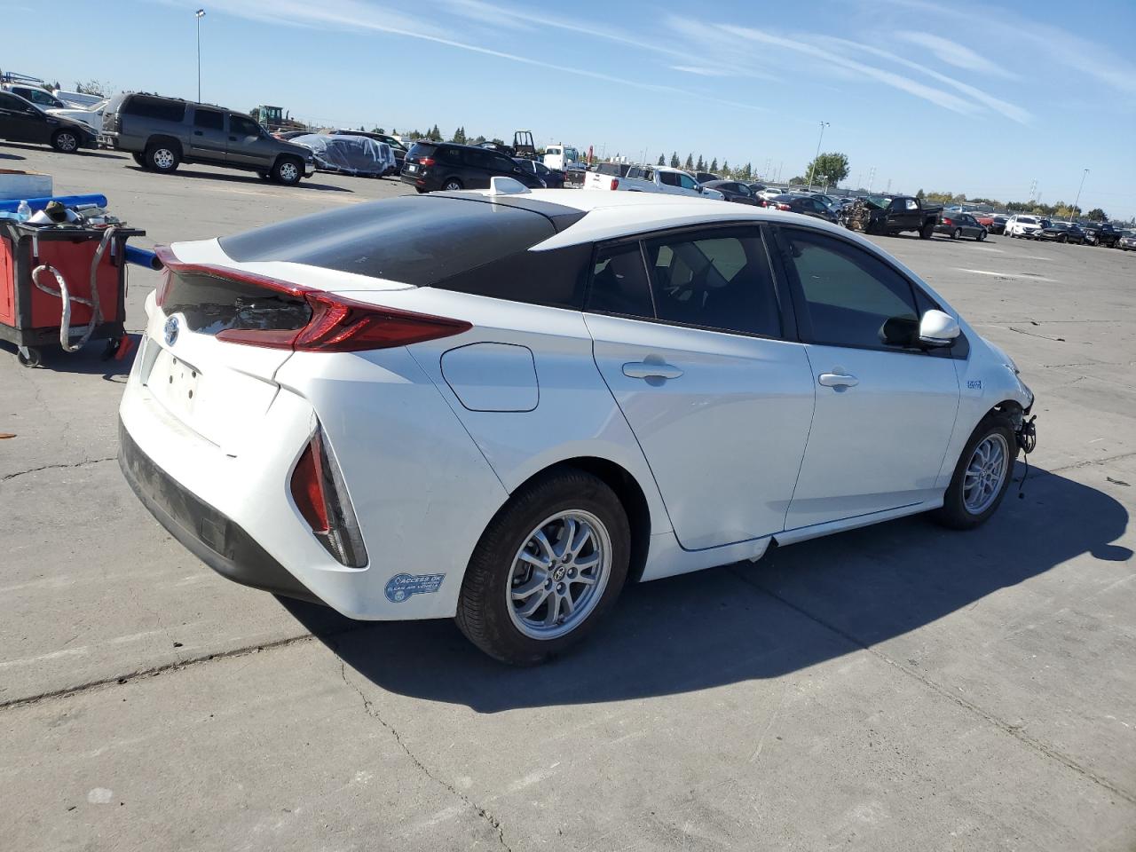 Lot #2962253039 2021 TOYOTA PRIUS PRIM