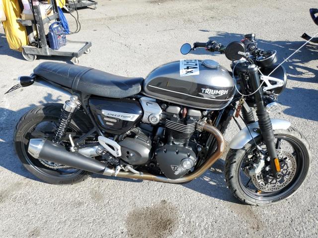 TRIUMPH MOTORCYCLE SPEED TWIN 2019 gray  gas SMTD54HF9KT944451 photo #1