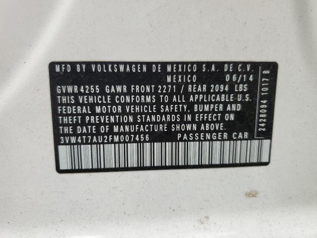 2015 VOLKSWAGEN GTI - 3VW4T7AU2FM007456