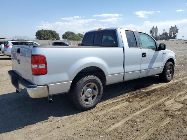 FORD F150 2007 silver 4dr ext gas 1FTPX12587KB56455 photo #4