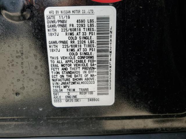 VIN JN8AT2MT4LW032323 2020 NISSAN ROGUE no.13