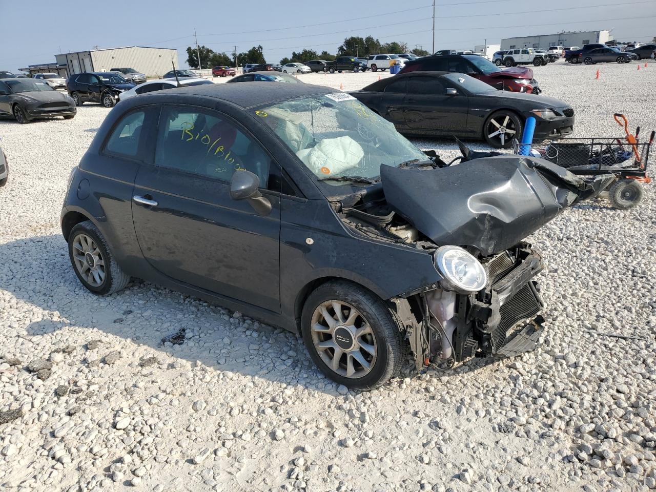 Lot #2982356147 2016 FIAT 500 EASY