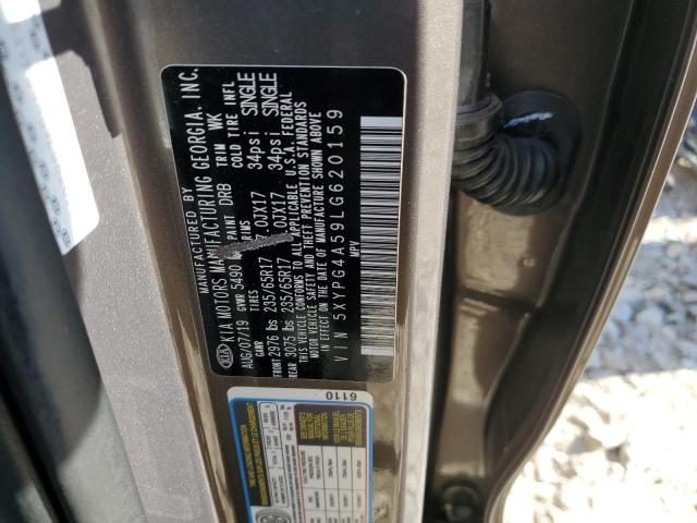 2020 KIA SORENTO S - 5XYPG4A59LG620159