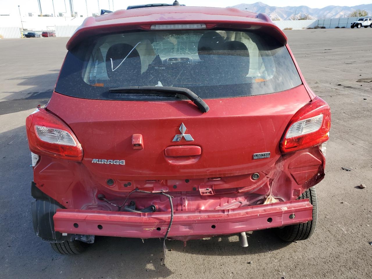 Lot #3033382878 2020 MITSUBISHI MIRAGE LE