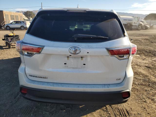 VIN 5TDZKRFH6GS126308 2016 Toyota Highlander, LE no.6