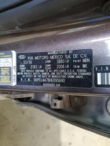2017 KIA FORTE LX - 3KPFL4A78HE095690