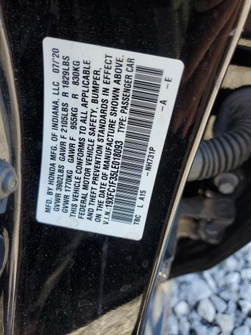 2020 HONDA CIVIC EX - 19XFC1F35LE018093