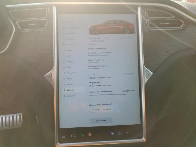 2015 TESLA MODEL S 85 5YJSA1H28FFP70121