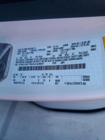 2017 FORD ESCAPE S - 1FMCU0F76HUC43947