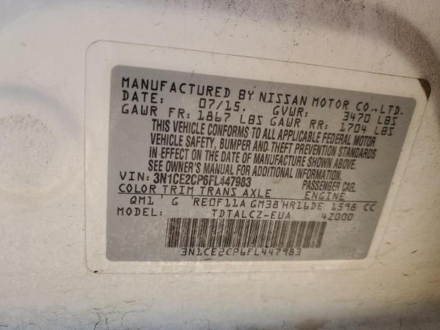 2015 NISSAN VERSA NOTE - 3N1CE2CP6FL447983