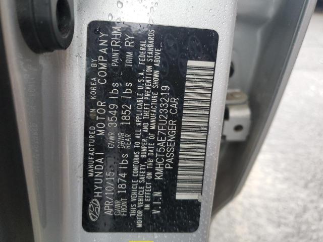 2015 HYUNDAI ACCENT GS KMHCT5AE7FU233219