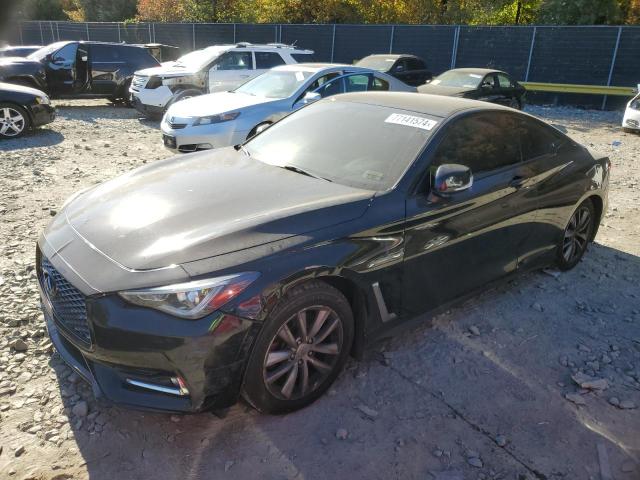 INFINITI Q60 BASE 2017 black  gas JN1CV7EL5HM320948 photo #1