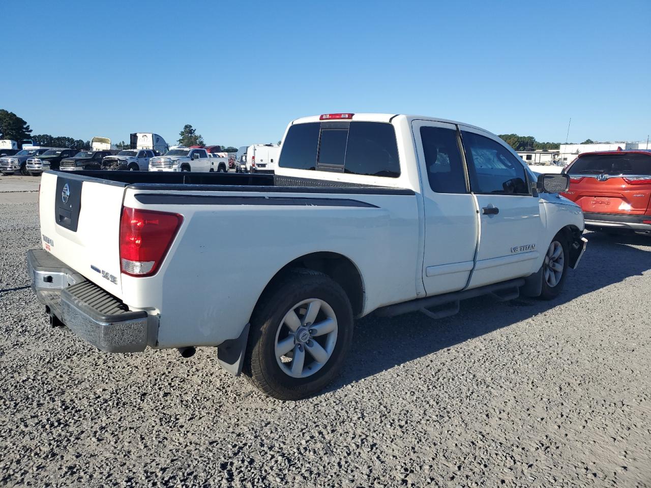 Lot #2952963451 2008 NISSAN TITAN XE