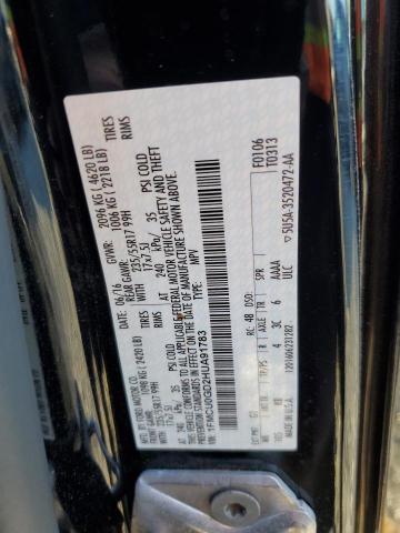 2017 FORD ESCAPE SE - 1FMCU0GD2HUA91783