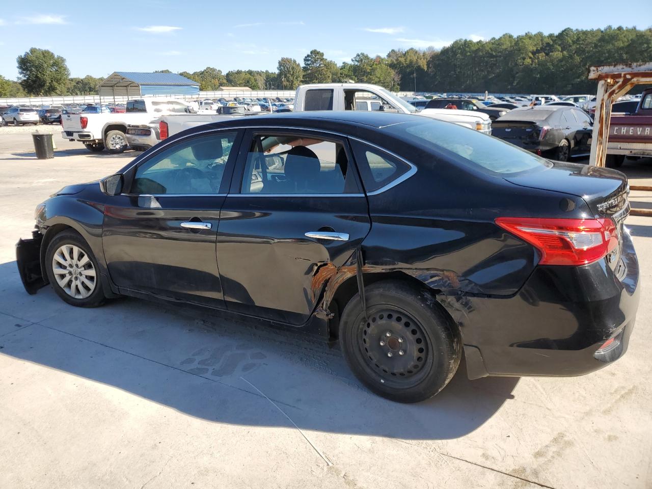 Lot #2928606820 2019 NISSAN SENTRA S