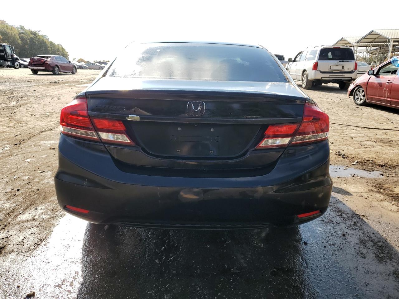 Lot #2993869326 2014 HONDA CIVIC LX