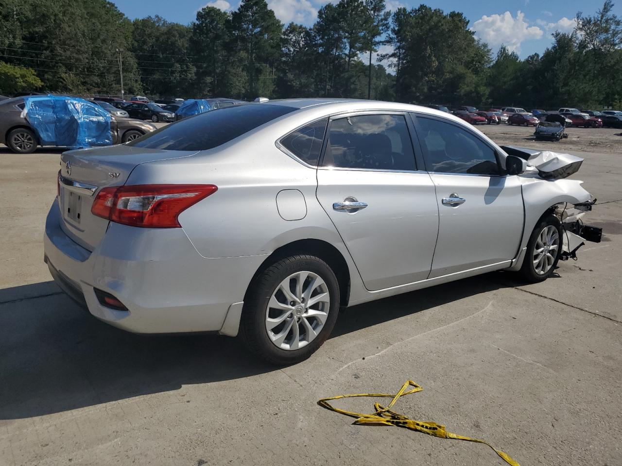 Lot #2938094931 2019 NISSAN SENTRA S