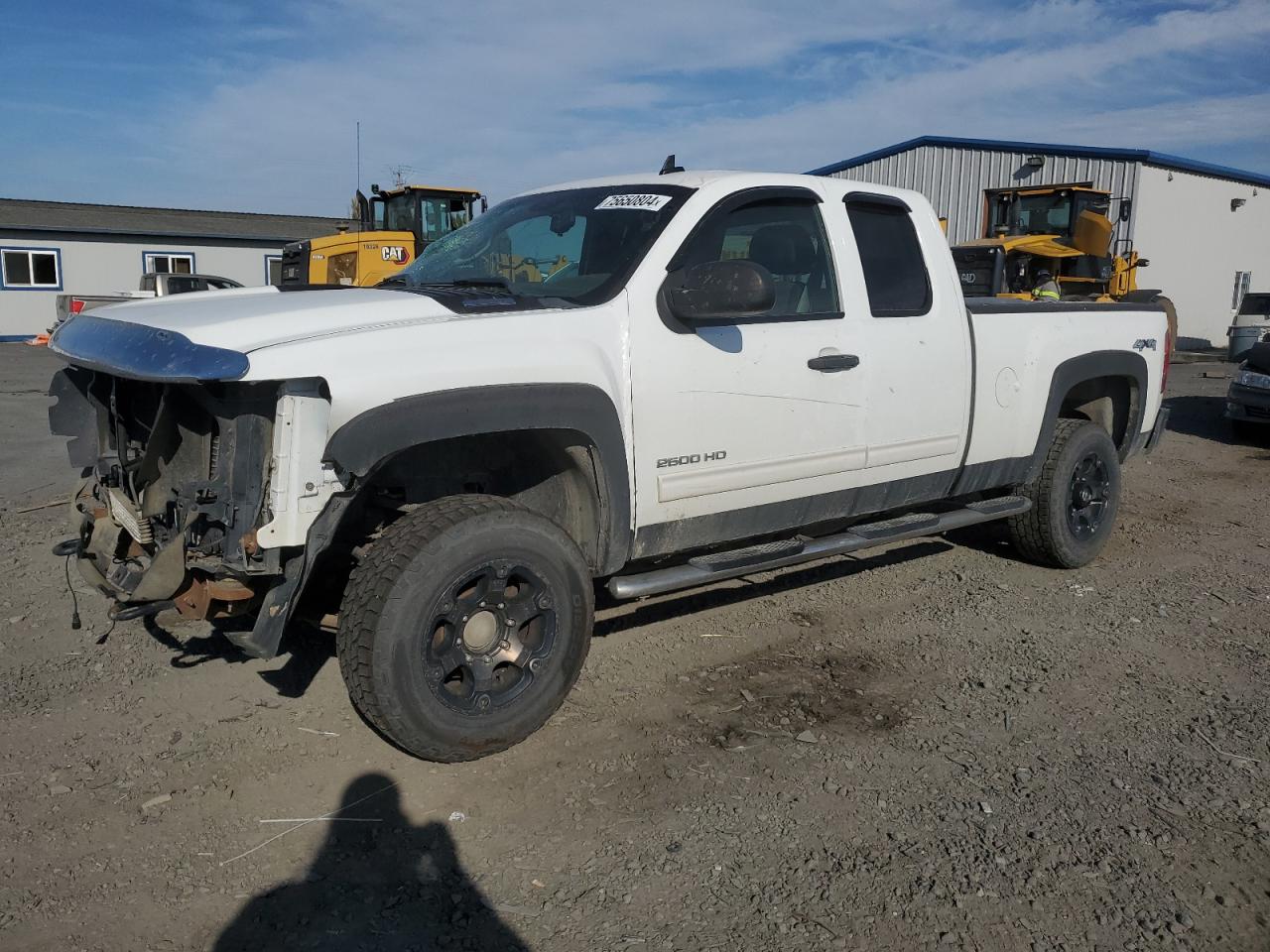 CHEVROLET SILVERADO 2011 white  flexible fuel 1GC2KXCG9BZ236360 photo #1