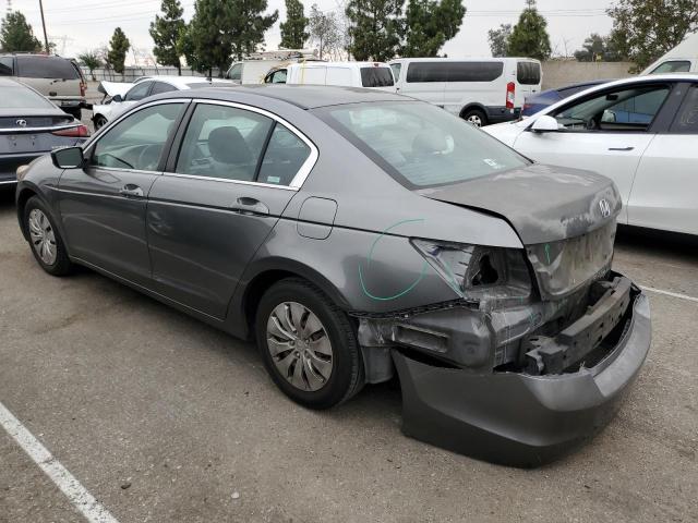 HONDA ACCORD LX 2008 charcoal  gas 1HGCP26348A150738 photo #3