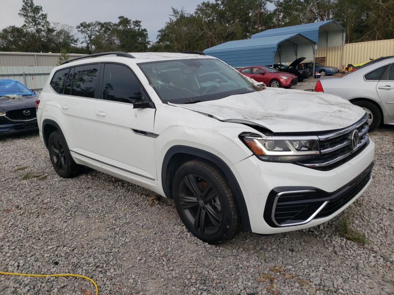 Lot #2936029508 2021 VOLKSWAGEN ATLAS SE