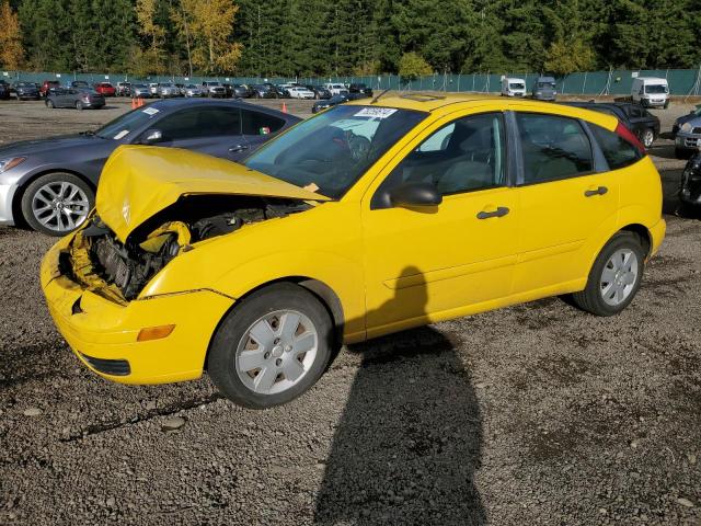 FORD FOCUS ZX5 2006 yellow  gas 1FAFP37N26W242874 photo #1