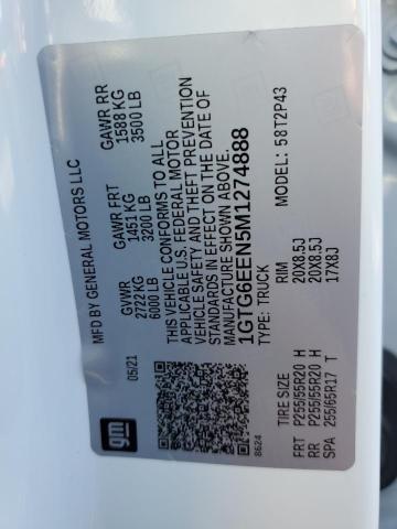 2021 GMC CANYON DEN 1GTG6EEN5M1274888