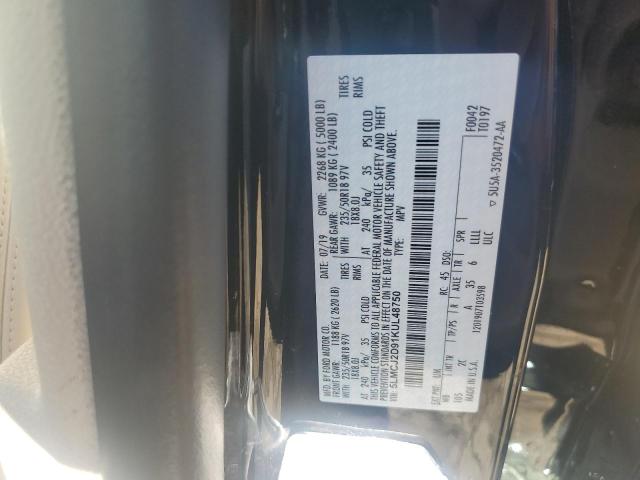 2019 LINCOLN MKC SELECT 5LMCJ2D91KUL48750