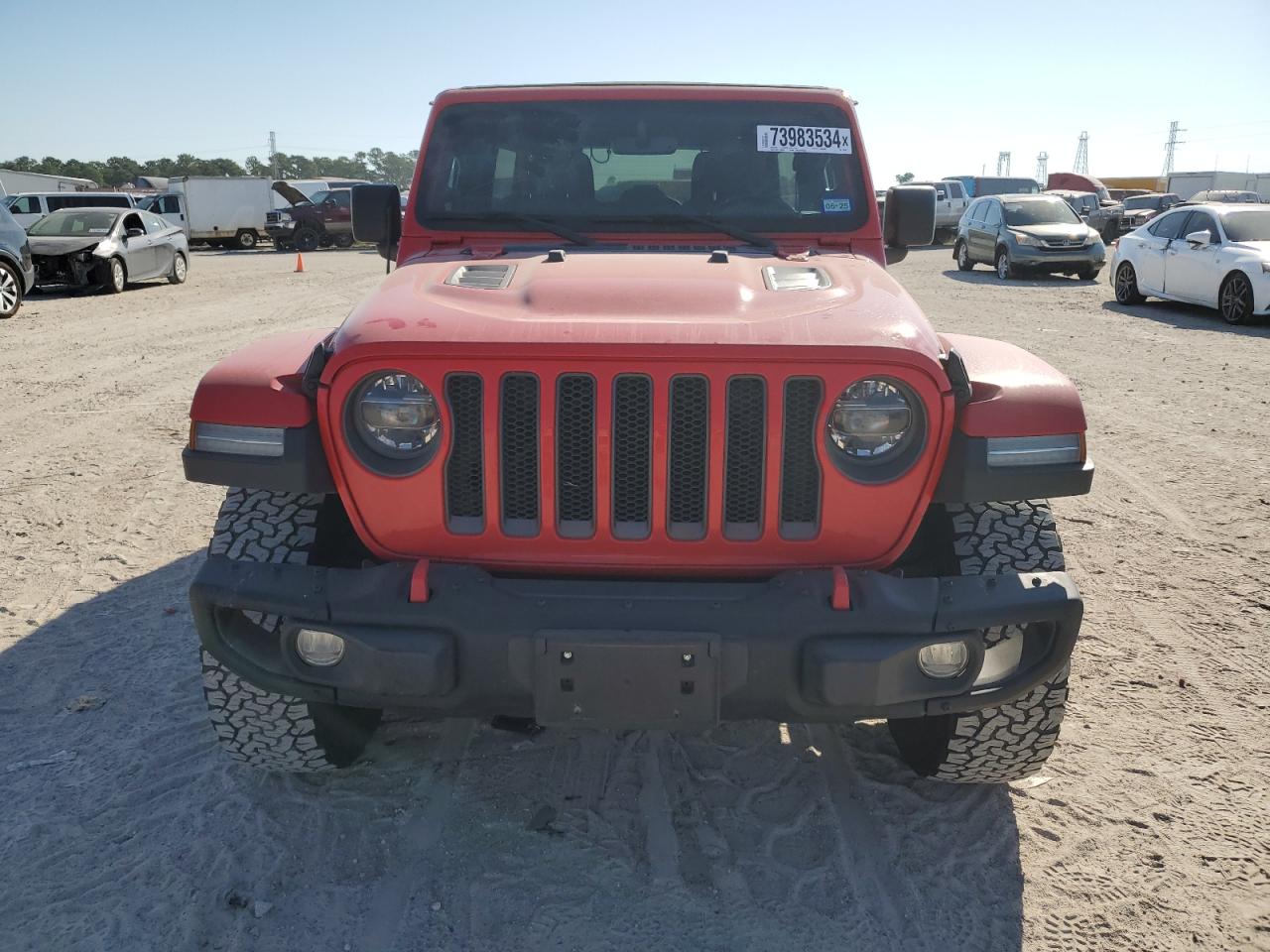 Lot #2953000733 2021 JEEP WRANGLER U