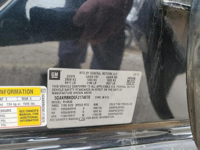 2015 BUICK ENCLAVE - 5GAKRBKD6FJ174878