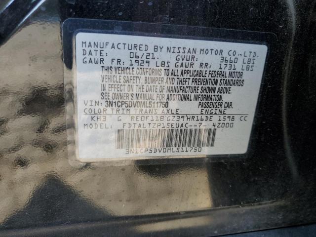 2021 NISSAN KICKS SR - 3N1CP5DV0ML511750