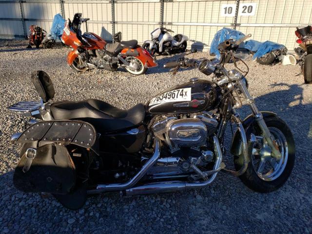 HARLEY-DAVIDSON XL1200 C 2014 black  gas 1HD1CT314EC448098 photo #1