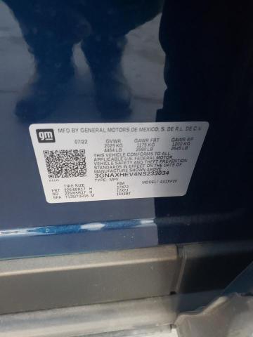 2022 CHEVROLET EQUINOX LS - 3GNAXHEV4NS233034