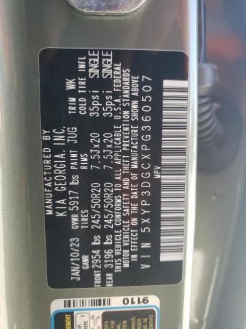 2023 KIA TELLURIDE - 5XYP3DGCXPG360507