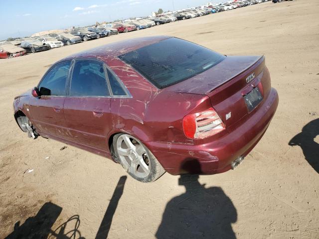 AUDI S4 2.7 QUA 2000 maroon  gas WAUDD68DXYA127728 photo #3