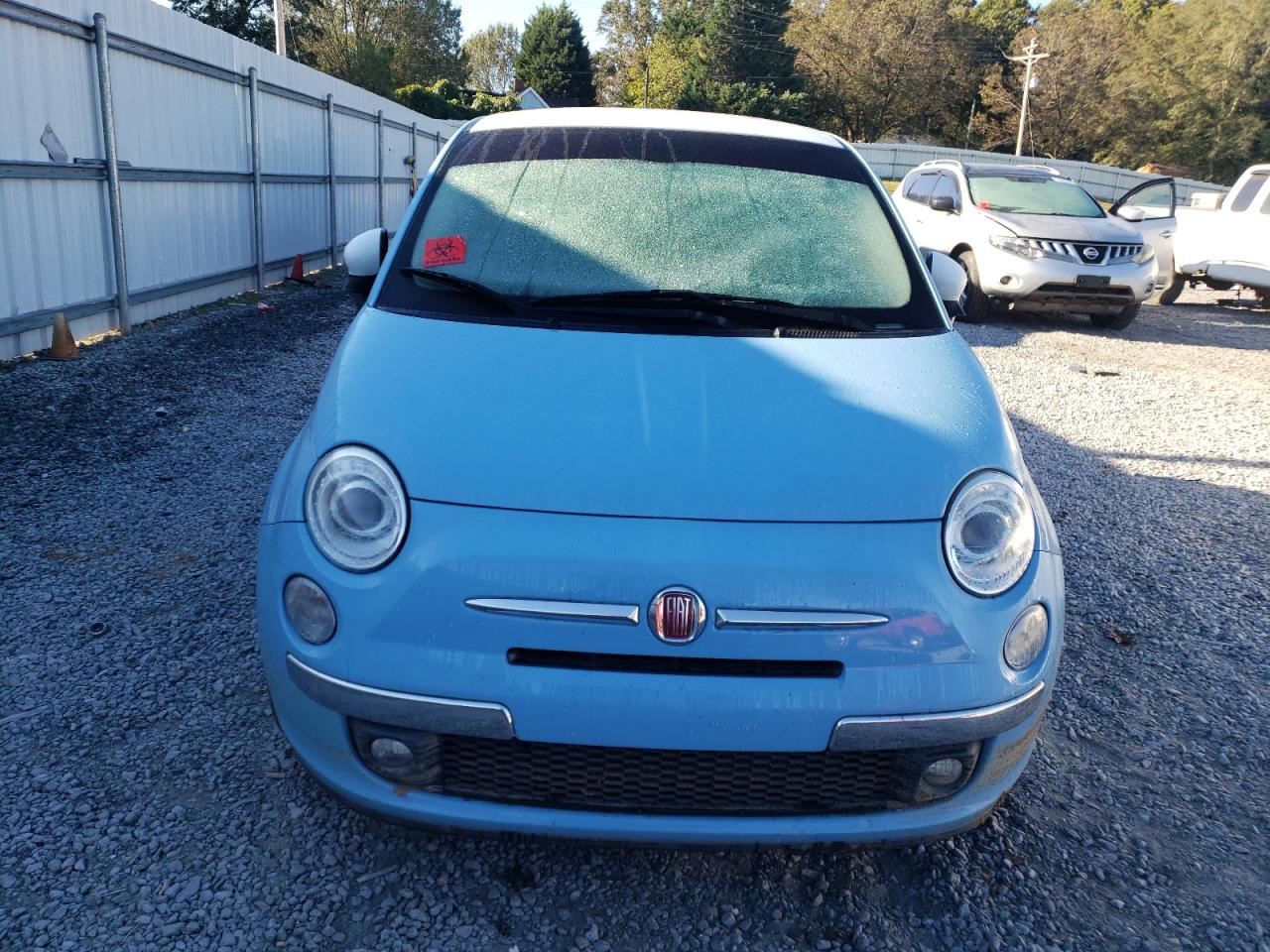 Lot #2964669007 2015 FIAT 500 LOUNGE