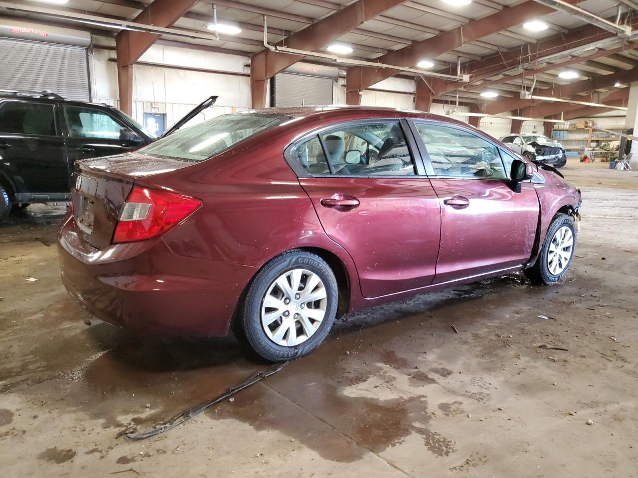 Lot #2923932969 2012 HONDA CIVIC LX