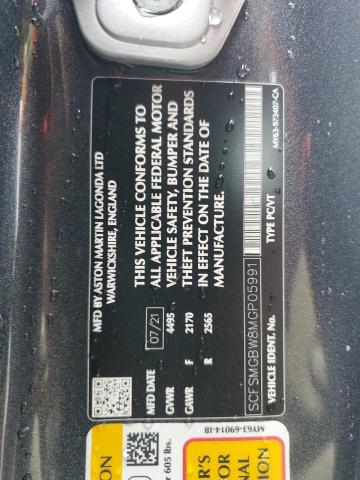 2021 ASTON MARTIN VANTAGE - SCFSMGBW8MGP05991