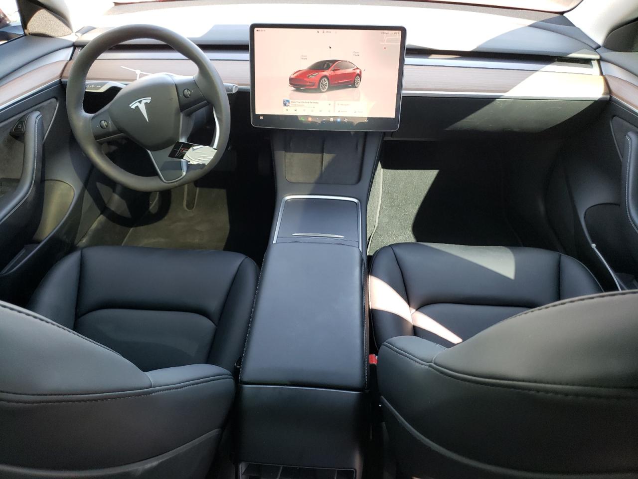 Lot #2926559343 2023 TESLA MODEL 3