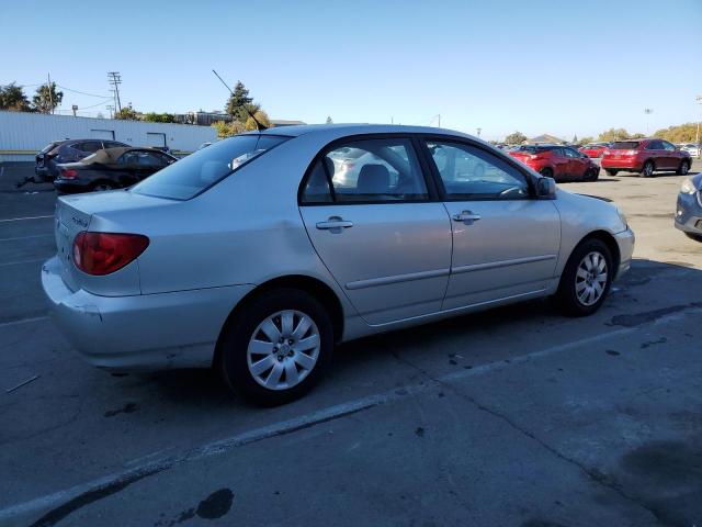 TOYOTA COROLLA CE 2003 gray  gas JTDBR32EX32006518 photo #4